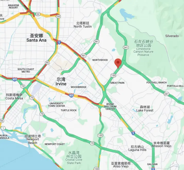 克林路德高中地理位置