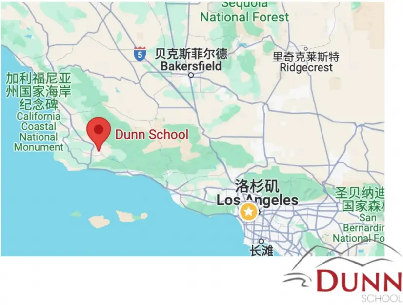 邓恩中学地理位置