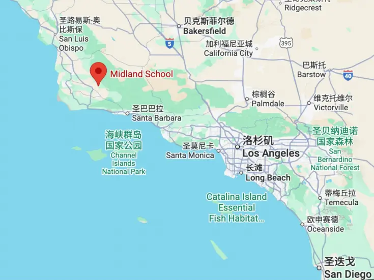 米兰德学校地理位置