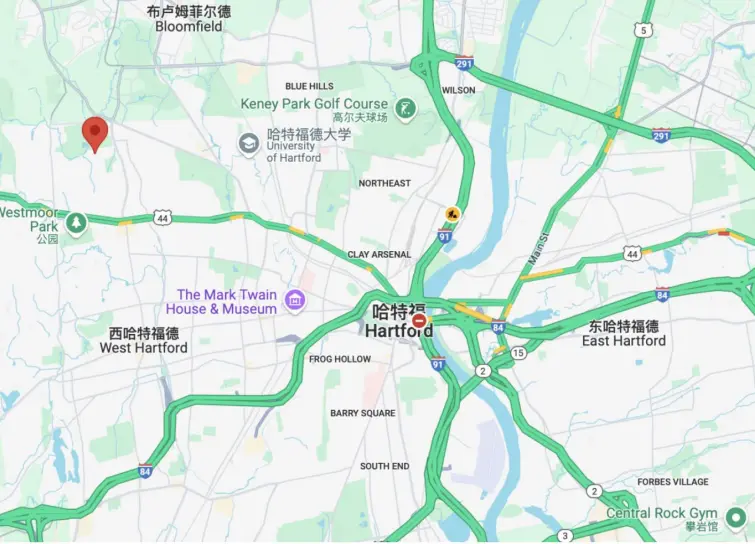 西北天主高中地理位置