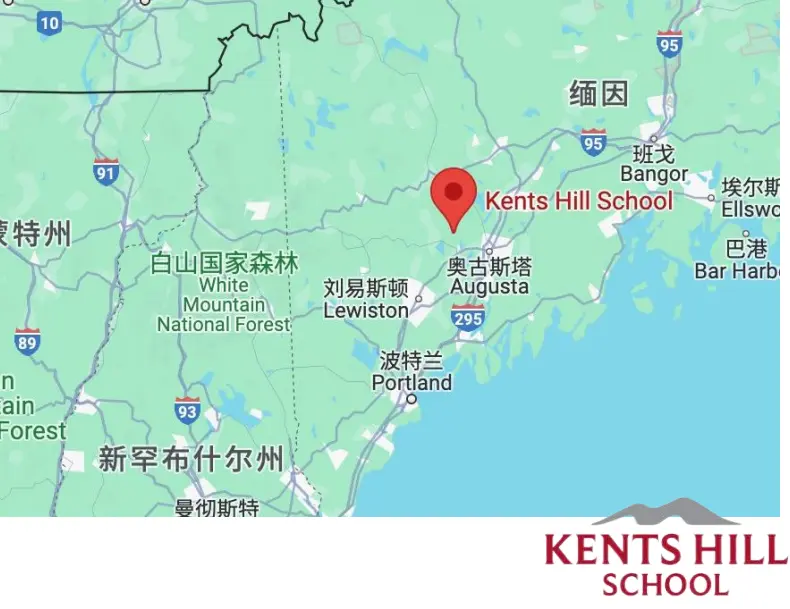 肯特希尔中学地理位置