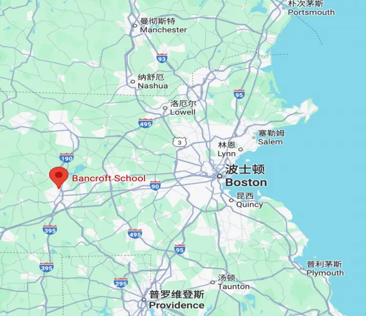 班克罗夫特学校地理位置