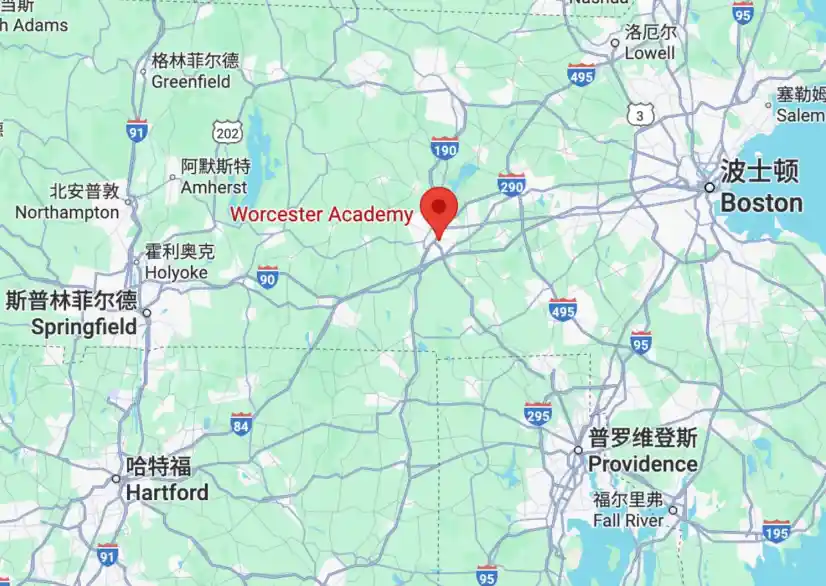 伍斯特学院地理位置